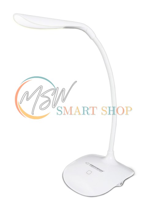 ELD103W Esperanza lampka biurkowa led acrux biała ELD103W Esperanza lampka biurkowa led acrux biała