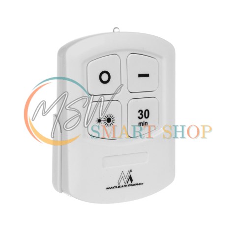 Lampa 6 LED Maclean, zestaw z pilotem, na baterie, 3xAAA, MCE165 Lampa 6 LED Maclean, zestaw z pilotem, na baterie, 3xAAA, MCE165