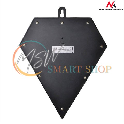 Lampa LED Maclean, Solarna, Ścienna, Z czujnikiem ruchu, 6 LED, 2x solar, MCE168 Lampa LED Maclean, Solarna, Ścienna, Z czujnikiem ruchu, 6 LED, 2x solar, MCE168