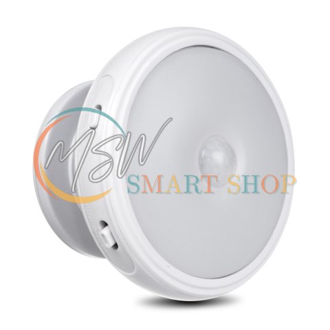 Lampa LED z sensorem ruchu Maclean, magnes, tylne podświetlenie, tryby świecenia: ciągły, czujnik PIR, 3xAAA, MCE223 Lampa LED z sensorem ruchu Maclean, magnes, tylne podświetlenie, tryby świecenia: ciągły, czujnik PIR, 3xAAA, MCE223