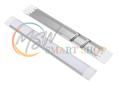 Lampa liniowa natynkowa panel led slim 60cm 18w 3000k ciepła Lampa liniowa natynkowa panel led slim 60cm 18w 3000k ciepła