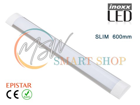 Lampa liniowa natynkowa panel led slim 60cm 18w 4000k neutralna Lampa liniowa natynkowa panel led slim 60cm 18w 4000k neutralna