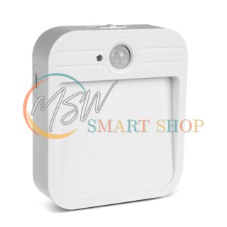 Lampa schodowa LED Maclean, z czujnikiem ruchu, temp. 4000K, 3.7V/500mAh, 4 LED, Zasięg 3-4m, MCE236