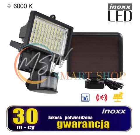 Lampa solarna naświetlacz led 100 diod smd z czujnikiem ruchu i zmierzchu Lampa solarna naświetlacz led 100 diod smd z czujnikiem ruchu i zmierzchu