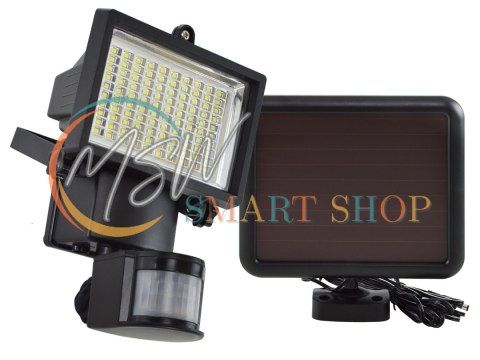 Lampa solarna naświetlacz led 100 diod smd z czujnikiem ruchu i zmierzchu Lampa solarna naświetlacz led 100 diod smd z czujnikiem ruchu i zmierzchu