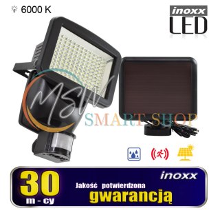 Lampa solarna naświetlacz led 120 diod smd z czujnikiem ruchu i zmierzchu