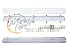 Oprawa hermetyczna przemysłowa ip65 led 2x120cm t8 g13 jednostronnie zasilana