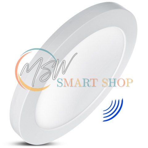 Panel plafon LED 7in1 podtynkowy natynkowy ultra slim 30W 3 kolory (WW, NW, CW) Led4U LD142 mikrofala wbudowany zasilacz