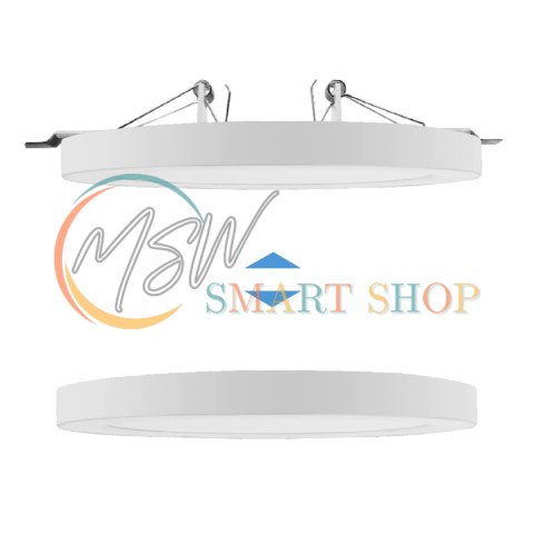 Panel plafon LED 7in1 podtynkowy natynkowy ultra slim 30W 3 kolory (WW, NW, CW) Led4U LD142 mikrofala wbudowany zasilacz