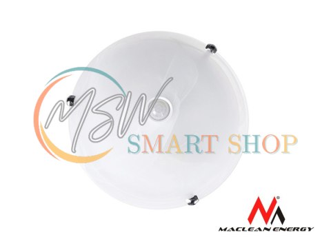 Plafon z czujnikiem ruchu Maclean, sufitowy, z czujnikiem PIR, max. 2x40W, E27, MCE22