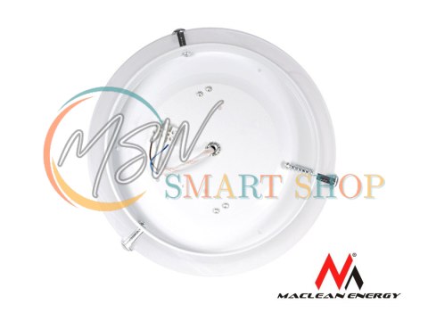 Plafon z czujnikiem ruchu Maclean, sufitowy, z czujnikiem PIR, max. 2x40W, E27, MCE22