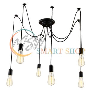 ZD74 Lampa sufitowa 6 ramion żyrandol