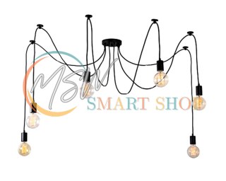 ZD74 Lampa sufitowa 6 ramion żyrandol