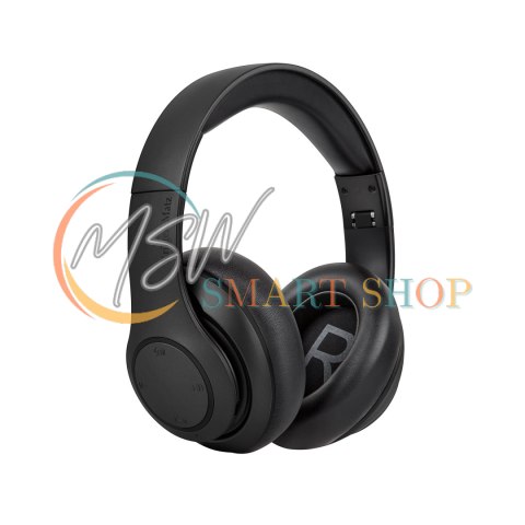Bezprzewodowe słuchawki nauszne Kruger&Matz model Street 3 Wireless, kolor czarny