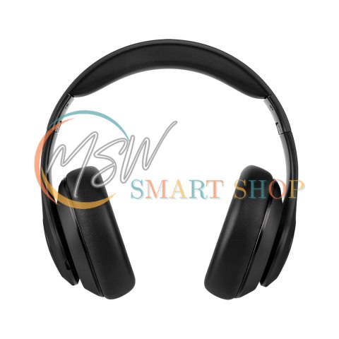 Bezprzewodowe słuchawki nauszne Kruger&Matz model Street 3 Wireless, kolor czarny