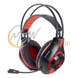 EGH420R Esperanza słuchawki z mikrofonem gaming deathstrike czerwone