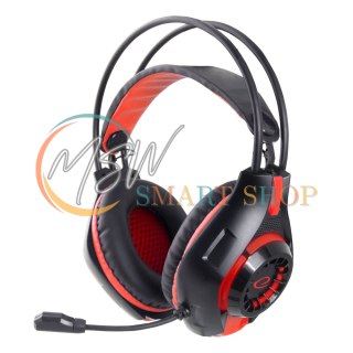 EGH420R Esperanza słuchawki z mikrofonem gaming deathstrike czerwone