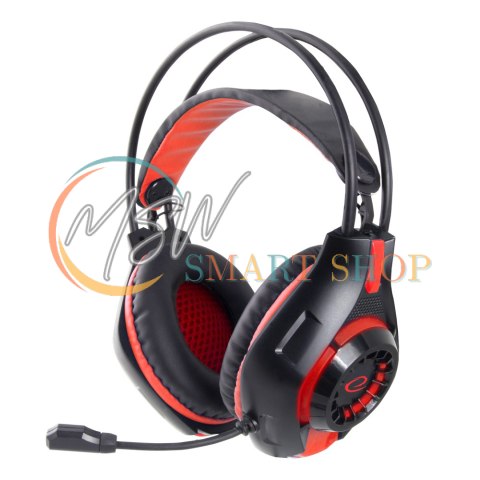 EGH420R Esperanza słuchawki z mikrofonem gaming deathstrike czerwone EGH420R Esperanza słuchawki z mikrofonem gaming deathstrike czerwone