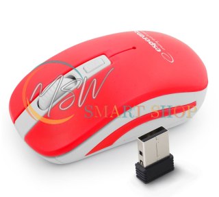 EM126WR Esperanza mysz bezprz. 2.4ghz 4d opt. usb uranus czerwono/biała