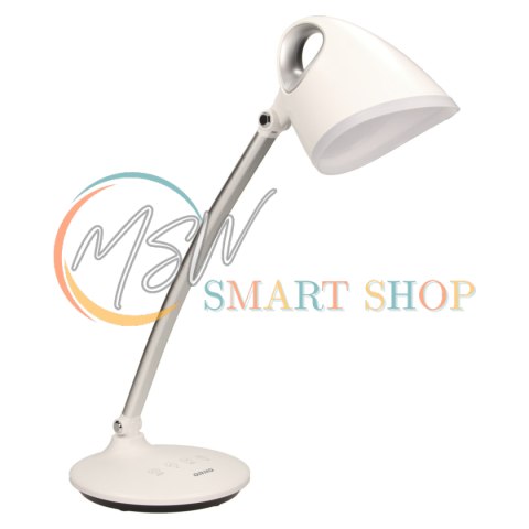 KALCYT LED 6W, lampka biurkowa, 200lm, 4000K, wyłącznik czasowy, biała KALCYT LED 6W, lampka biurkowa, 200lm, 4000K, wyłącznik czasowy, biała