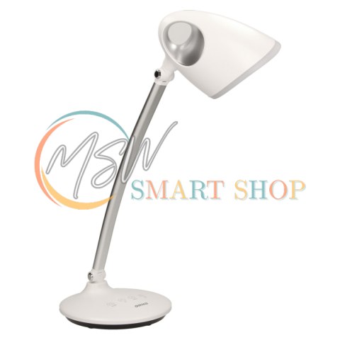 KALCYT LED 6W, lampka biurkowa, 200lm, 4000K, wyłącznik czasowy, biała KALCYT LED 6W, lampka biurkowa, 200lm, 4000K, wyłącznik czasowy, biała