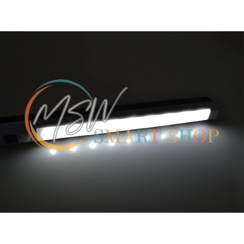 Lampa kuchenna LED Maclean, podszafkowa 9 SMD, na baterie, czujnik PIR on/off, MCE166 Lampa kuchenna LED Maclean, podszafkowa 9 SMD, na baterie, czujnik PIR on/off, MCE166