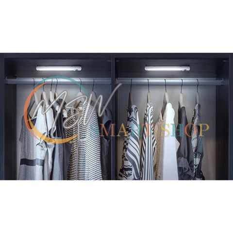 Lampa kuchenna LED Maclean, podszafkowa 9 SMD, na baterie, czujnik PIR on/off, MCE166 Lampa kuchenna LED Maclean, podszafkowa 9 SMD, na baterie, czujnik PIR on/off, MCE166