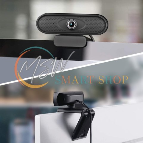 Kamera internetowa USB Nano RS, HD 1080P (1920x1080) z wbudowanym mikrofonem, długość przewodu 1.7m, 30fps, RS680