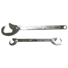 Klucze hakowe 8-19 mm, zestaw 2 szt.