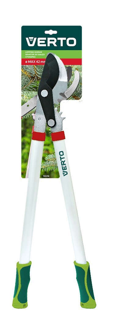 Sekator do gałęzi 690 mm, średnica ciecia 42 mm, uchwyty aluminiowe Sekator do gałęzi 690 mm, średnica ciecia 42 mm, uchwyty aluminiowe