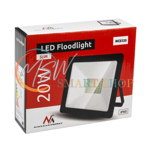 Naświetlacz LED Maclean, slim 20W, barwa neutralna biała (4000K), IP65, MCE520 NW Naświetlacz LED Maclean, slim 20W, barwa neutralna biała (4000K), IP65, MCE520 NW
