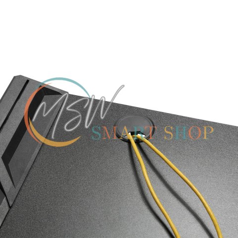 Biurko gamingowe czarne duże RGB Led NanoRS RS150 50kg max, wysokość 780mm Biurko gamingowe czarne duże RGB Led NanoRS RS150 50kg max, wysokość 780mm