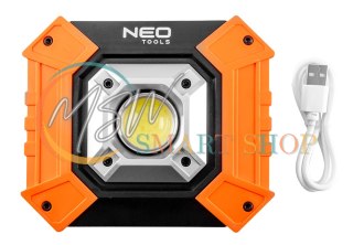 Naświetlacz bateryjny COB 750 lm