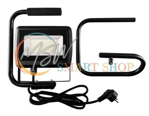 Reflektor 50W SMD LED 4250 lm 230V przenośny Reflektor 50W SMD LED 4250 lm 230V przenośny