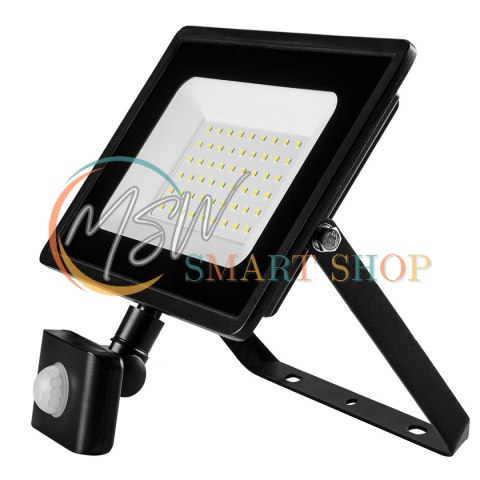 Reflektor z czujnikiem ruchu SMD 50W 4000 lm 230V Reflektor z czujnikiem ruchu SMD 50W 4000 lm 230V