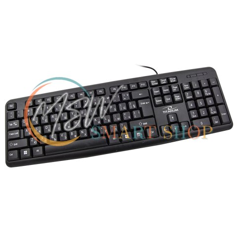 TK101BG Titanum klawiatura przewod. standardowa usb bg TK101BG Titanum klawiatura przewod. standardowa usb bg
