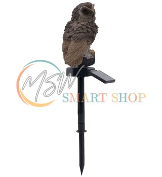ZD50I Lampa solarna led sowa brown