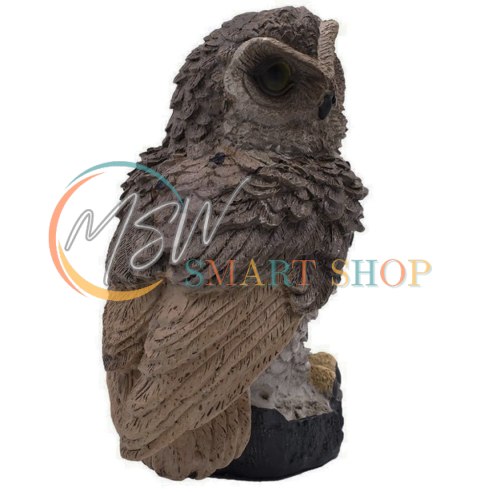 ZD50I Lampa solarna led sowa brown ZD50I Lampa solarna led sowa brown