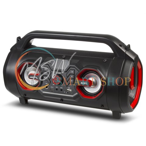 Głośnik przenośny bazooka Audiocore, bluetooth 5.0, radio FM, karta micro, SDIPX4, 2000mAh, AC875 Głośnik przenośny bazooka Audiocore, bluetooth 5.0, radio FM, karta micro, SDIPX4, 2000mAh, AC875