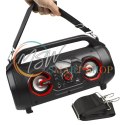 Głośnik przenośny bazooka Audiocore, bluetooth 5.0, radio FM, karta micro, SDIPX4, 2000mAh, AC875