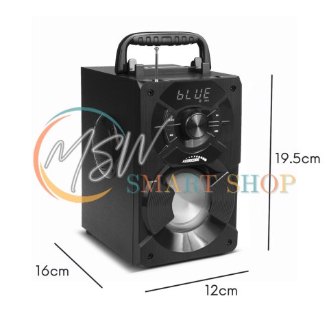Głośnik przenośny bluetooth Audiocore, radio FM, wejście kart SD/MMC, AUX, USB, pilot, AC730 Głośnik przenośny bluetooth Audiocore, radio FM, wejście kart SD/MMC, AUX, USB, pilot, AC730