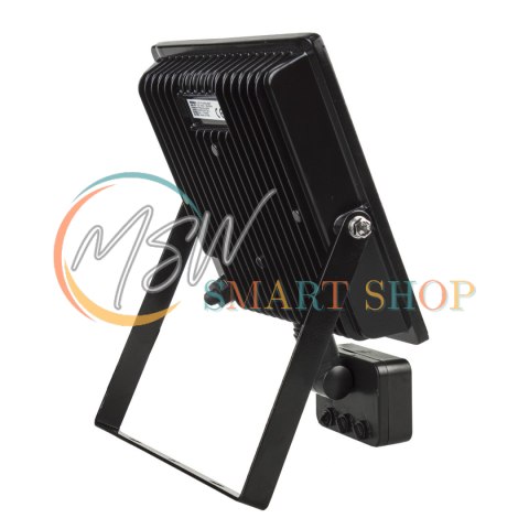 Naświetlacz LED z czujnikiem ruchu Maclean, slim 30W, 2400lm, barwa neutralna biała (4000K), IP44, MCE630 NW PIR Naświetlacz LED z czujnikiem ruchu Maclean, slim 30W, 2400lm, barwa neutralna biała (4000K), IP44, MCE630 NW PIR