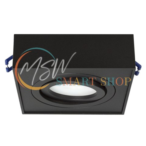 Oprawa podtynkowa, tuba LED Maclean, oczko, SPOT, dla MR16/GU10, kolor czarny, 94x94x32mm, kwadratowa, alu, MCE464 B Oprawa podtynkowa, tuba LED Maclean, oczko, SPOT, dla MR16/GU10, kolor czarny, 94x94x32mm, kwadratowa, alu, MCE464 B
