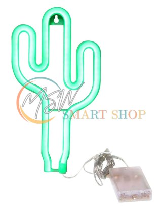 ZD79 Lampka led neon kaktus