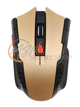 AK303A Bezprzewodowa mysz gamingowa gold