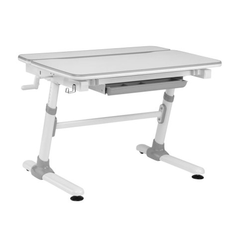 Biurko dla dzieci ergonomiczne z regulacją wysokości Ergo Office, szare, max 100kg, ER-417 2cz Biurko dla dzieci ergonomiczne z regulacją wysokości Ergo Office, szare, max 100kg, ER-417 2cz