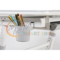 Biurko dla dzieci ergonomiczne z regulacją wysokości Ergo Office, szare, max 100kg, ER-417 2cz
