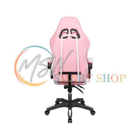 Fotel gamingowy Kruger&Matz GX-150 Biało-różowy