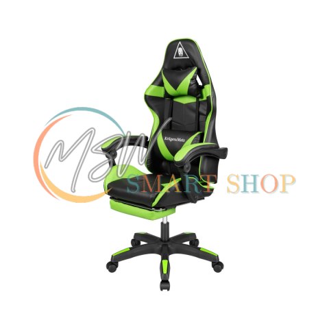 Fotel gamingowy Kruger&Matz GX-150 Czarno-zielony