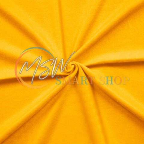 Koc polarowy 130x150 cm TEESA - żółty Koc polarowy 130x150 cm TEESA - żółty